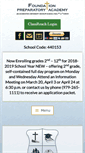 Mobile Screenshot of foundationprep.com