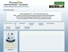 Tablet Screenshot of foundationprep.com